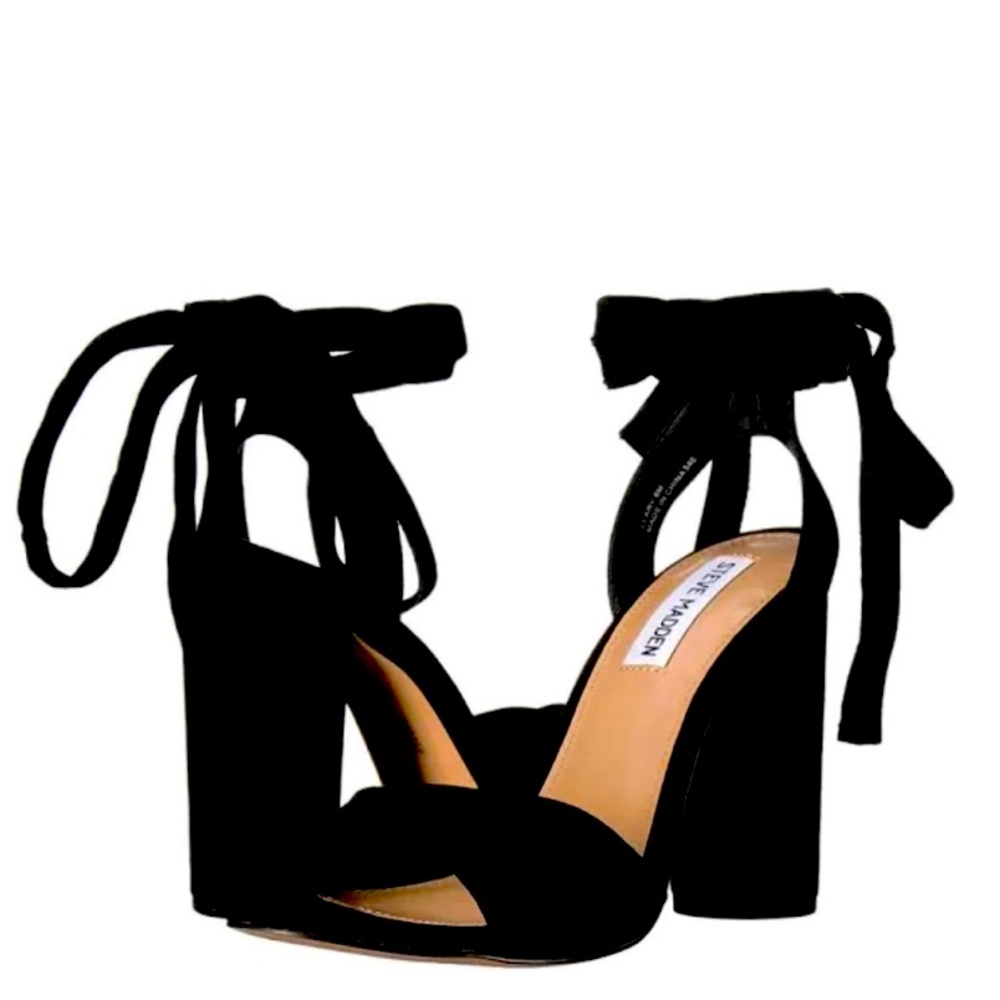 Brand new size 10 Steve Madden Suede lace up heels